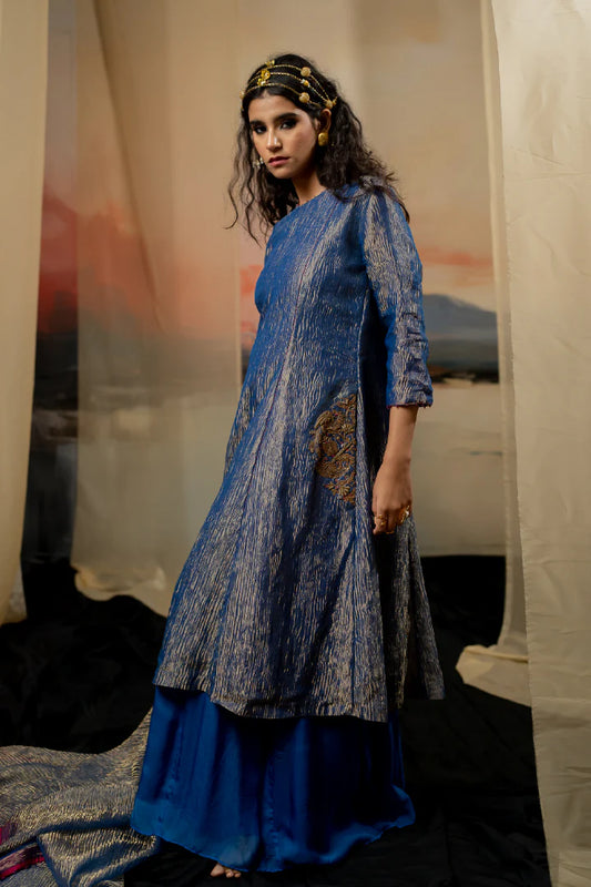 BUSHARA KURTA SHARARA DUPATTA SET